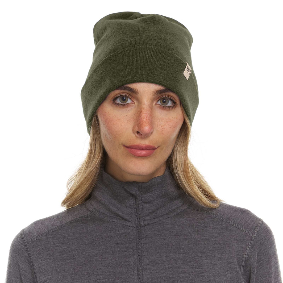 Lightweight Wool Cuff Beanie - 100% Merino Wool