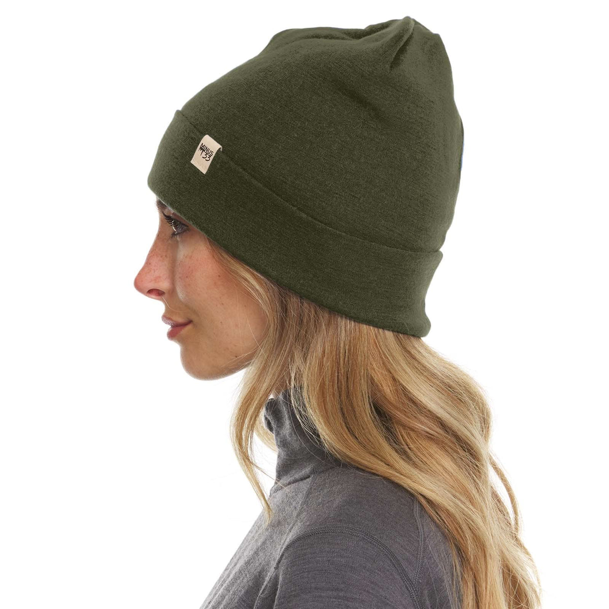 Lightweight Wool Cuff Beanie - 100% Merino Wool