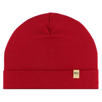 Lightweight - Ridge Cuff Beanie 100% Merino Wool - My Men's Shop