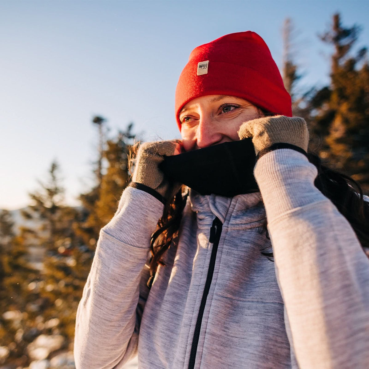 Lightweight Wool Cuff Beanie - 100% Merino Wool