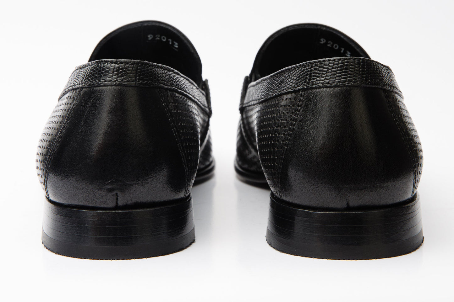 The Acerra Black Leather Loafer Men Shoe Final Sale!