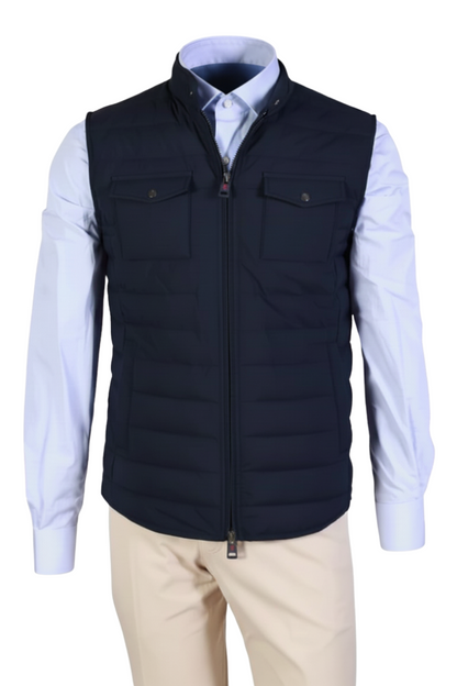 Kired by Kiton Cotton-Nylon Vest