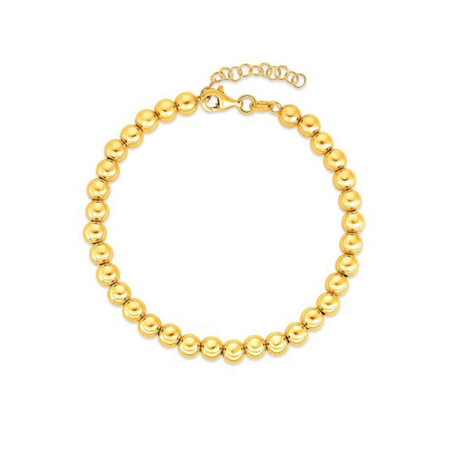 Cadena de oro amarillo de 14k (5mm)