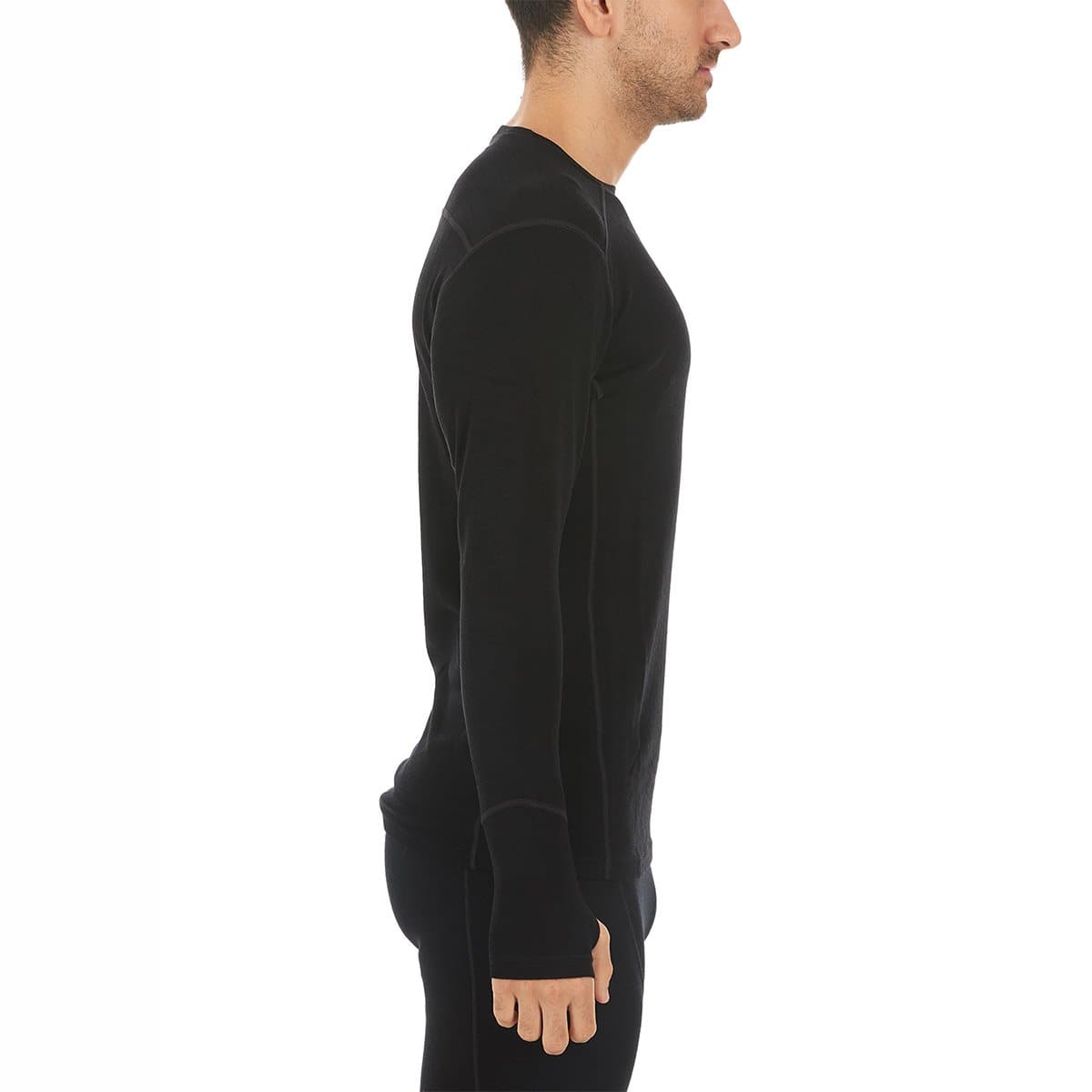 Midweight - Men's Wool Long Sleeve Crew Woolverino - My Men's Shop