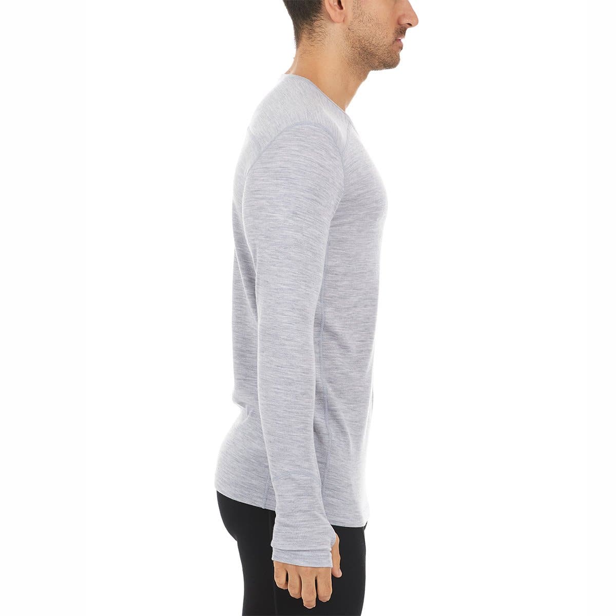 Midweight - Men's Wool Long Sleeve Crew Woolverino - My Men's Shop
