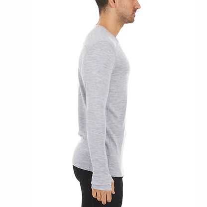 Midweight - Men's Wool Long Sleeve Crew Woolverino - My Men's Shop