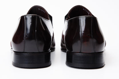 The Everest Burgundy & Burneshed Leather Cap Toe Dress Loafer Men Shoe