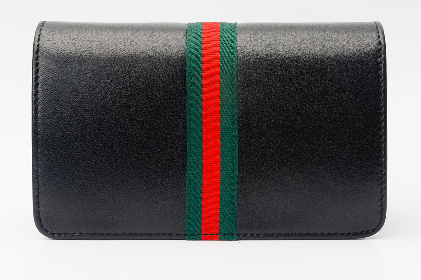 The Afega Black Leather Handbag