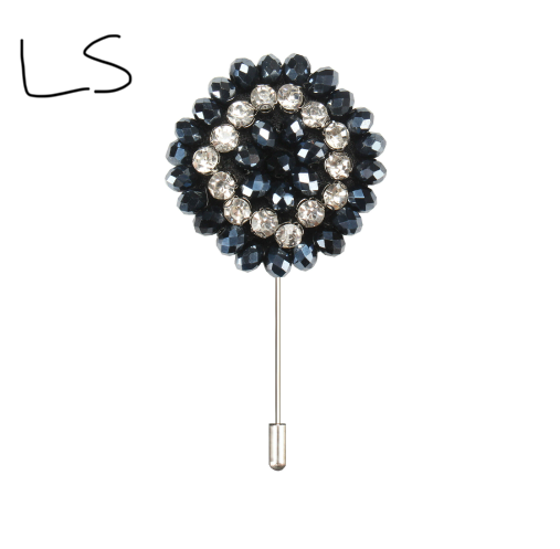 JSLP118 Bejewled Lapel Pin