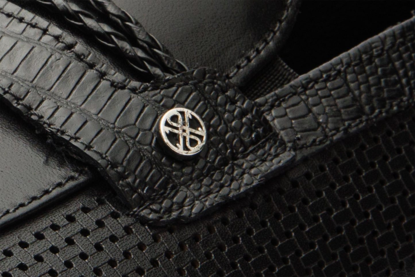 The Acerra Black Leather Loafer Men Shoe Final Sale!