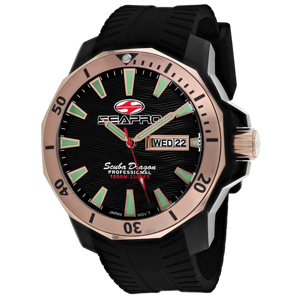 Seapro Hombre Buzo Dragón Edición Limitada 1000 Metros