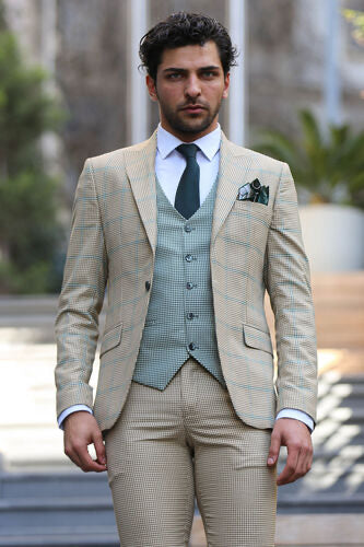 Ty-1302   MENS 3PC SUIT - My Men's Shop