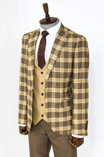 Ty-1422 MENS VESTED SUIT - My Men's Shop
