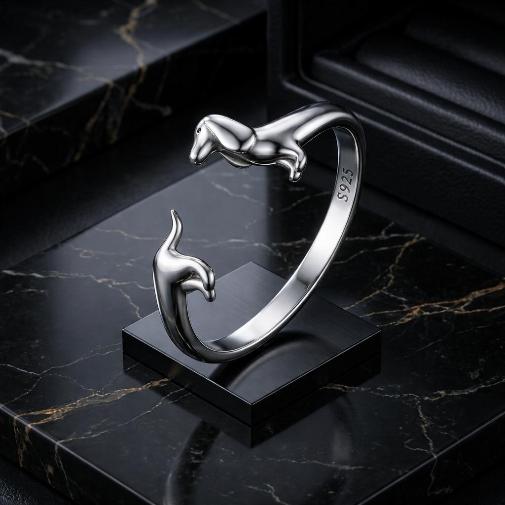 Anillo de plata de ley 925 oxidada para hombre