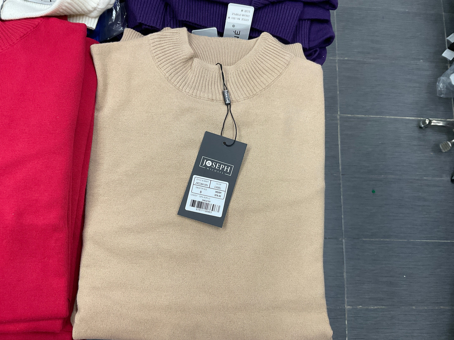 Joseph Micheal Mock-necks JM2284 MN