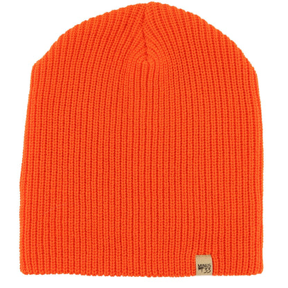 Gorro de lana de punto de peso medio - 100% lana merino