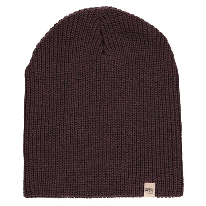 Midweight - Everyday Rib Knit Beanie 100% Merino Wool - My Men's Shop