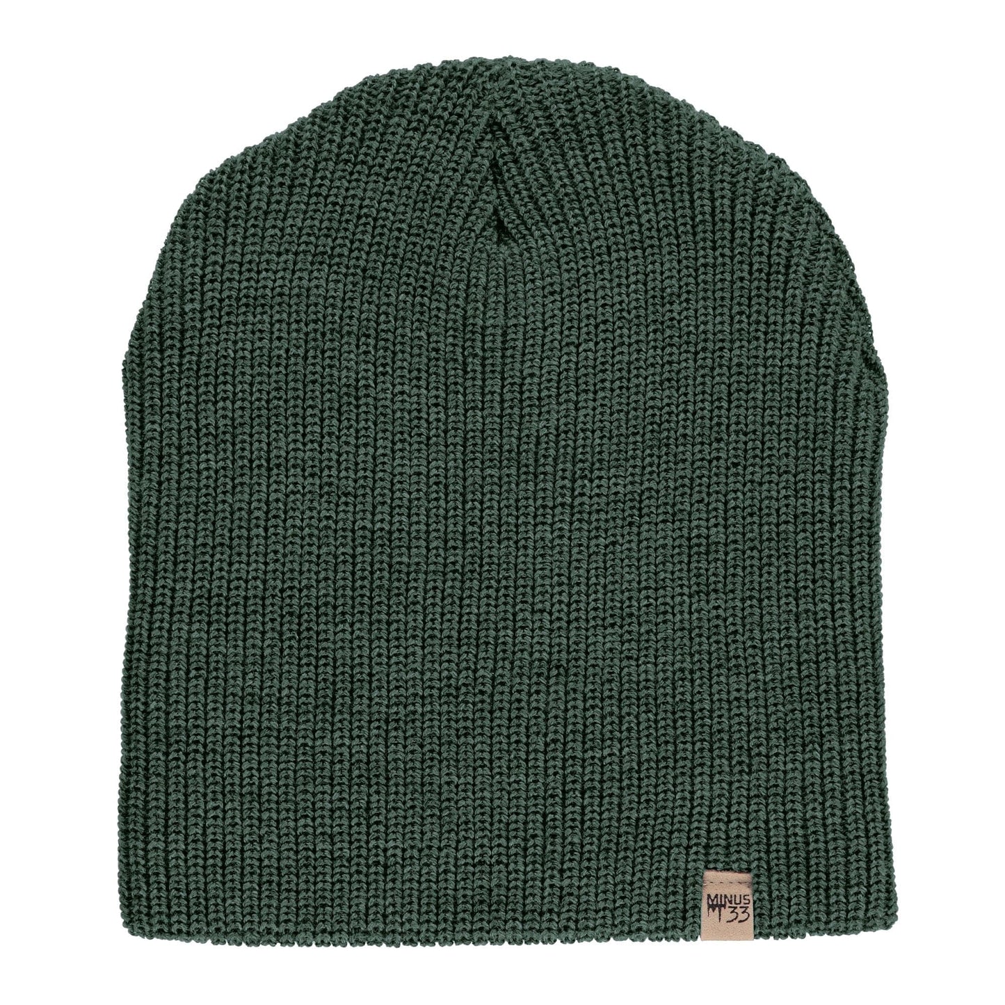 Midweight - Everyday Rib Knit Beanie 100% Merino Wool - My Men's Shop