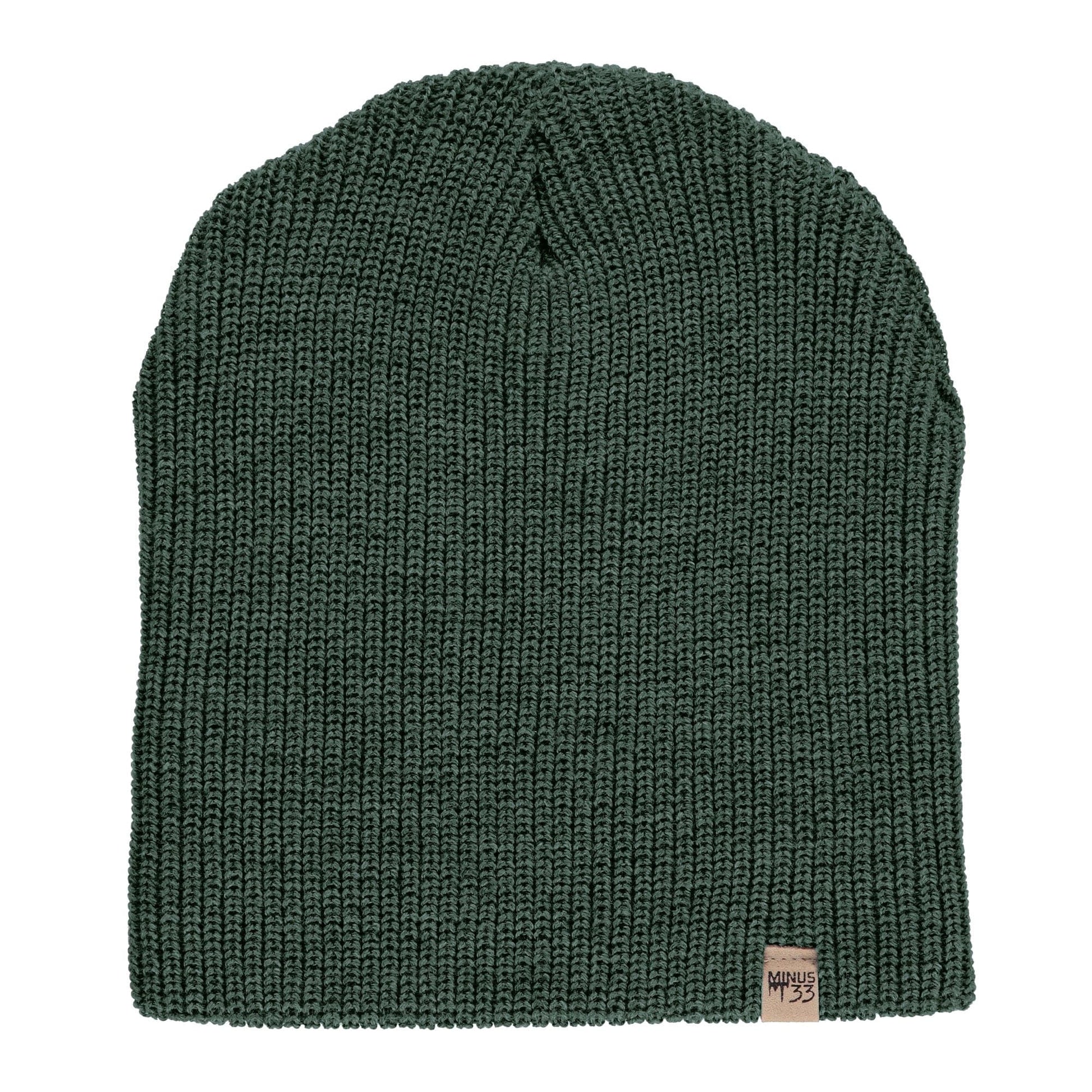 Midweight - Everyday Rib Knit Beanie 100% Merino Wool - My Men's Shop