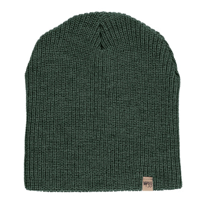 Midweight - Everyday Rib Knit Beanie 100% Merino Wool - My Men's Shop