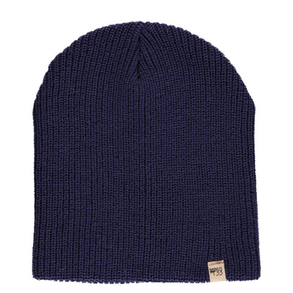 Gorro de lana de punto de peso medio - 100% lana merino