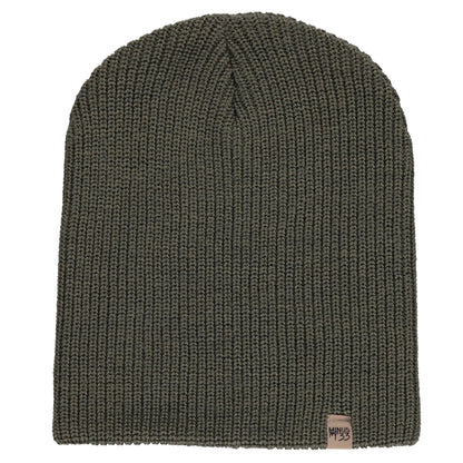 Midweight - Everyday Rib Knit Beanie 100% Merino Wool - My Men's Shop
