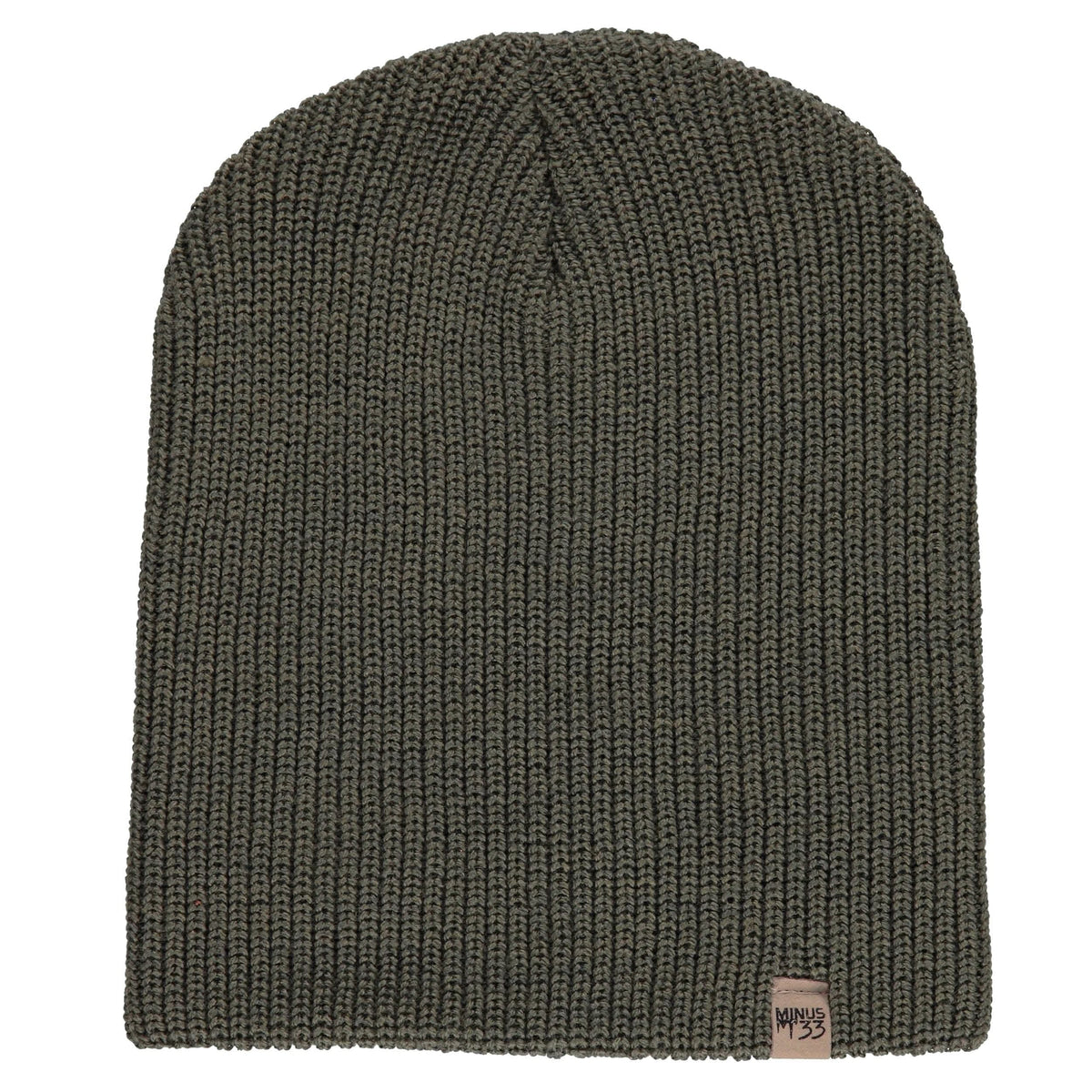 Gorro de lana de punto de peso medio - 100% lana merino