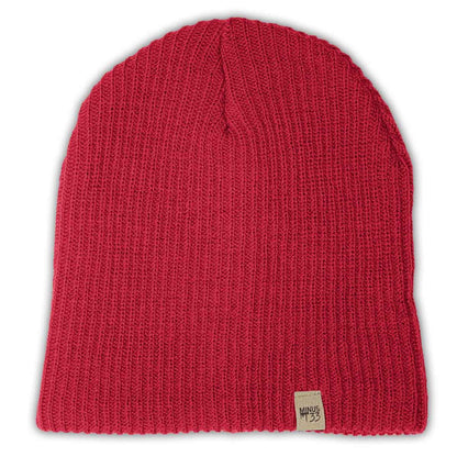 Midweight - Everyday Rib Knit Beanie 100% Merino Wool - My Men's Shop