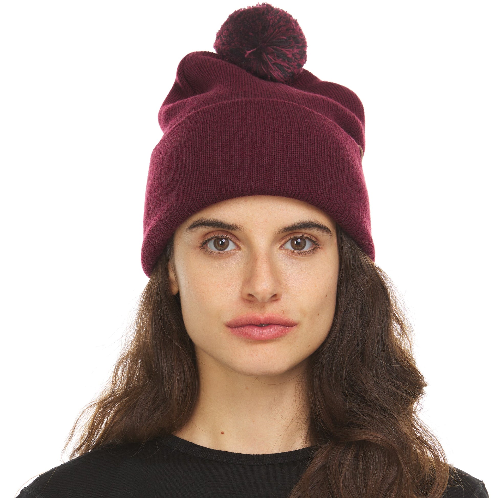 Midweight - Everyday Knit Cuff Pom Beanie 100% Merino Wool - My Men's Shop