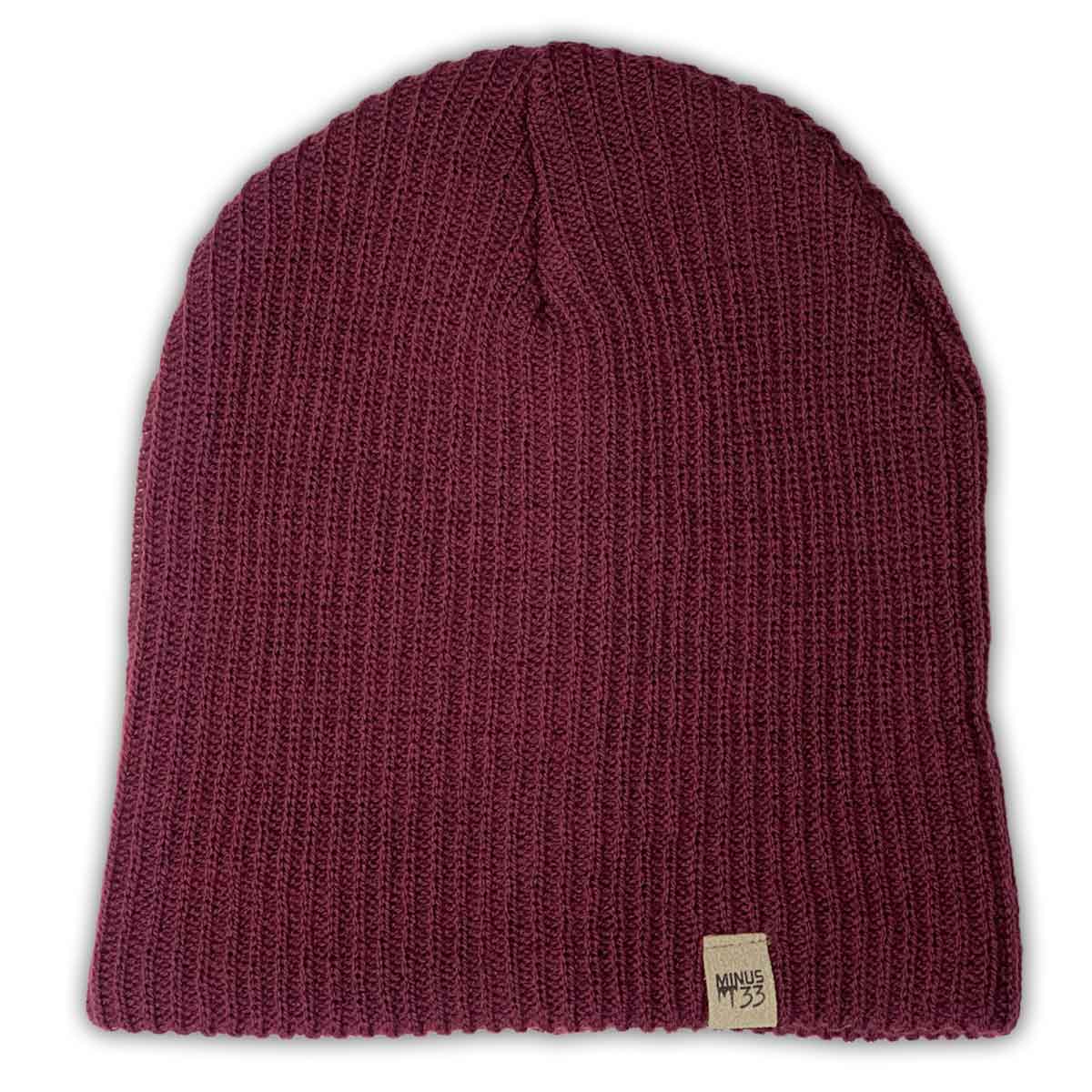Midweight - Everyday Rib Knit Beanie 100% Merino Wool - My Men's Shop