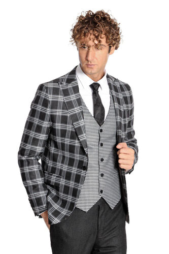 Ty-1422 MENS VESTED SUIT - My Men's Shop