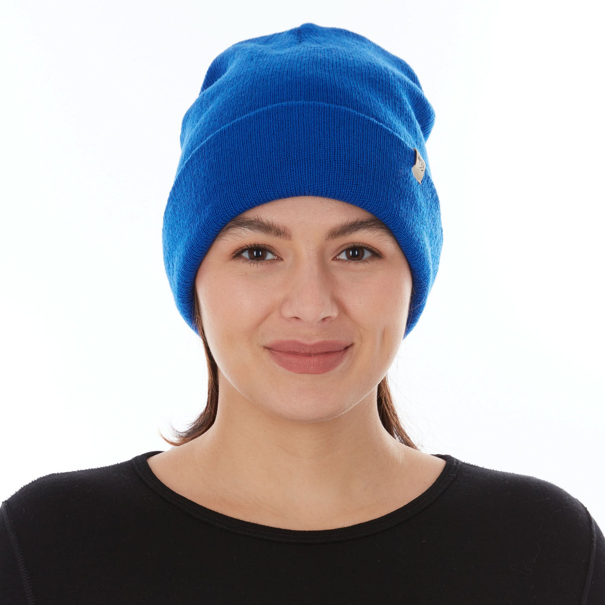 Gorro Beanie de Punto de Lana Merino de Peso Medio | 100% Lana Merino