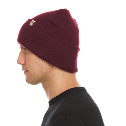 Midweight - Everyday Knit Cuff Beanie 100% Merino Wool - My Men's Shop