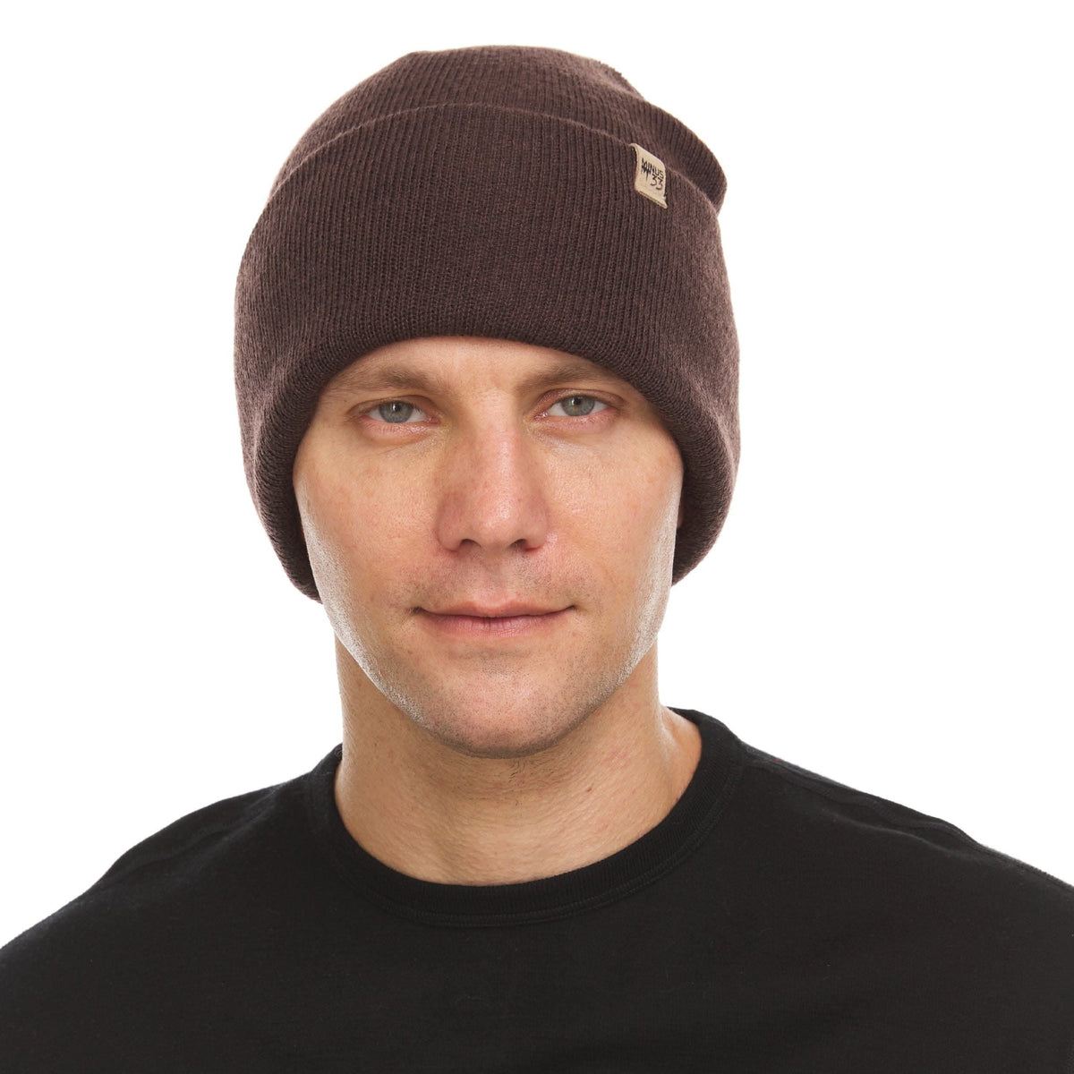 Gorro Beanie de Punto de Lana Merino de Peso Medio | 100% Lana Merino