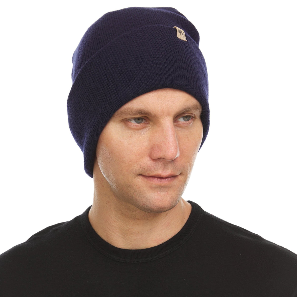 Gorro Beanie de Punto de Lana Merino de Peso Medio | 100% Lana Merino