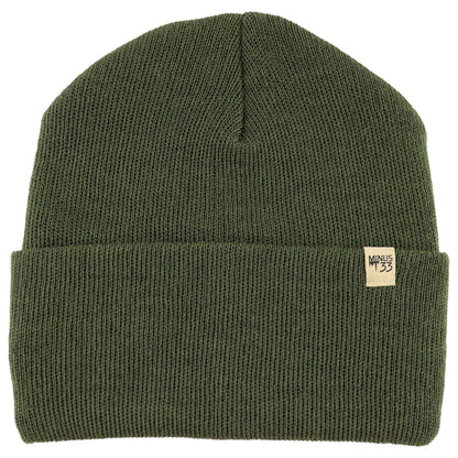 Gorro Beanie de Punto de Lana Merino de Peso Medio | 100% Lana Merino