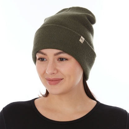 Midweight - Everyday Knit Cuff Beanie 100% Merino Wool - My Men's Shop
