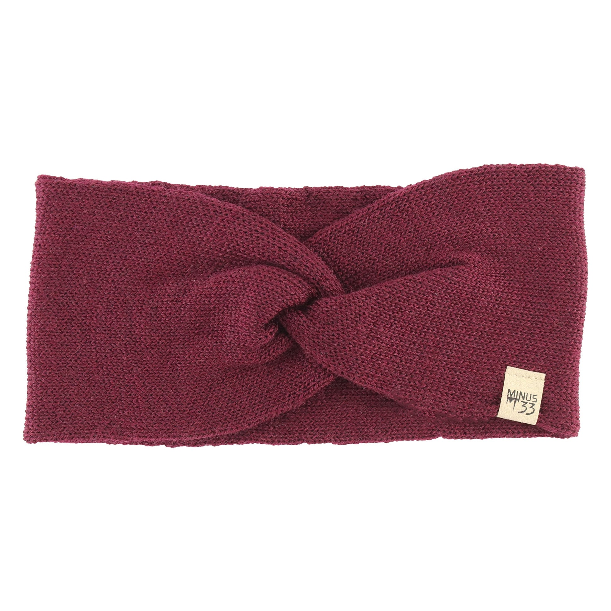 Midweight - Everyday Knit Twist Headband 100% Merino Wool - My Men's Shop