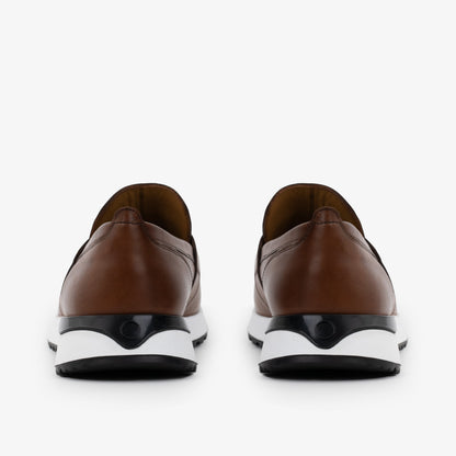 The Lumina Tan Buffalo Leather Women Sneaker