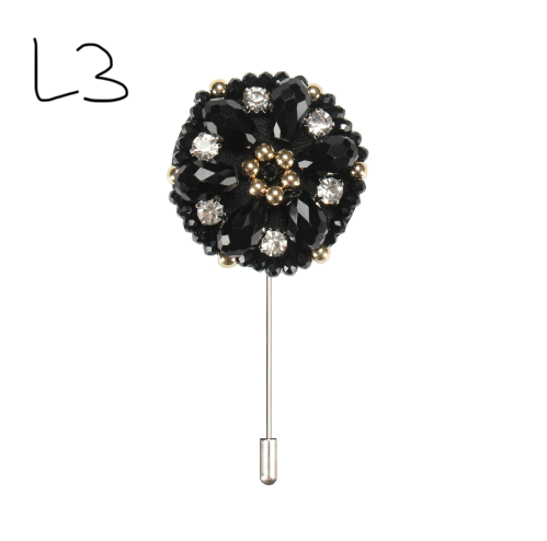 JSLP118 Bejewled Lapel Pin
