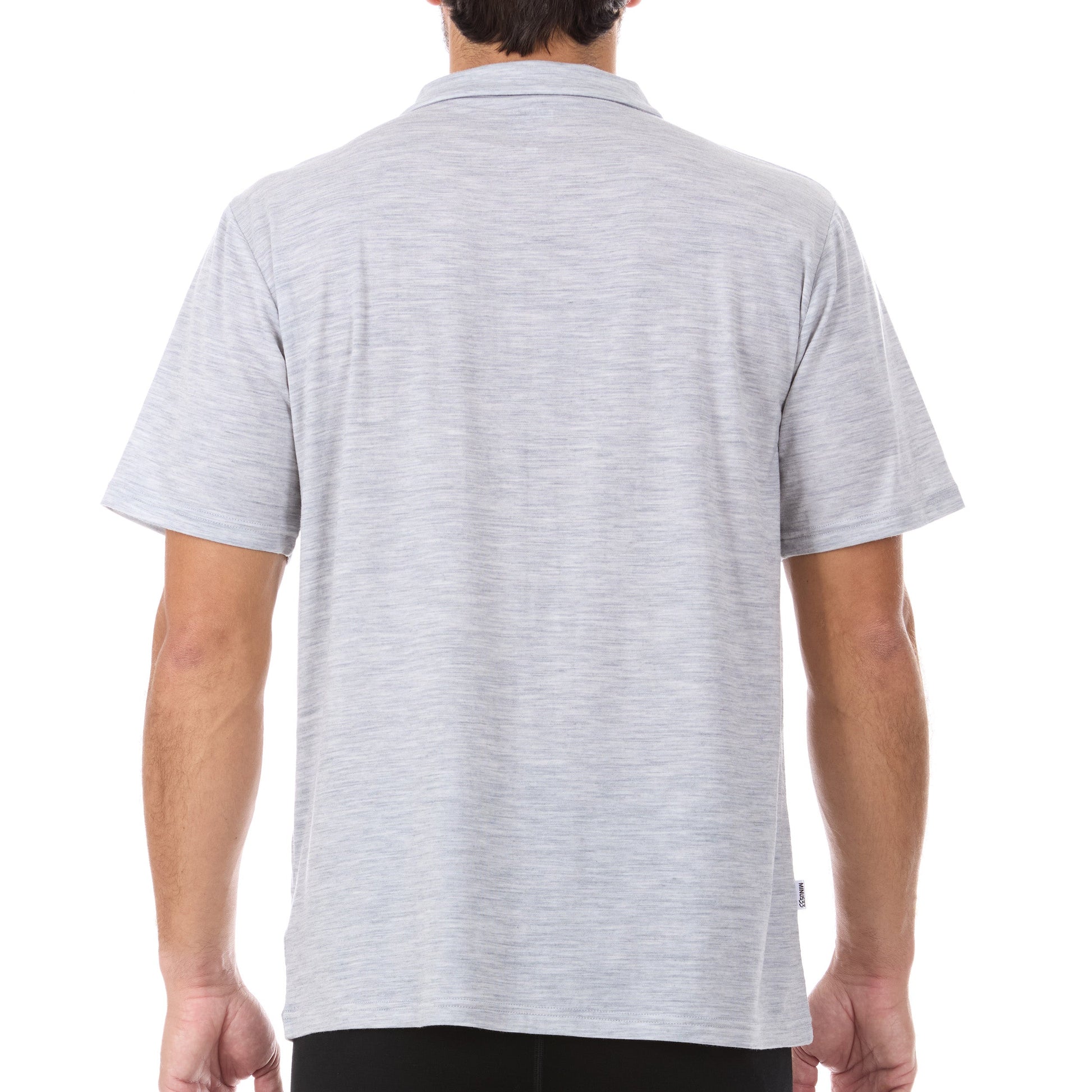 Micro Weight - Men's Wool Polo Woolverino - My Men's Shop