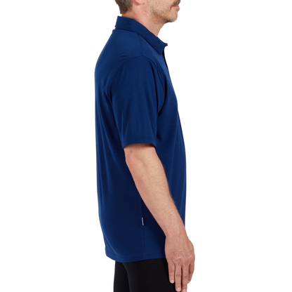 Polo de lana micrométrico para hombre - Woolverino