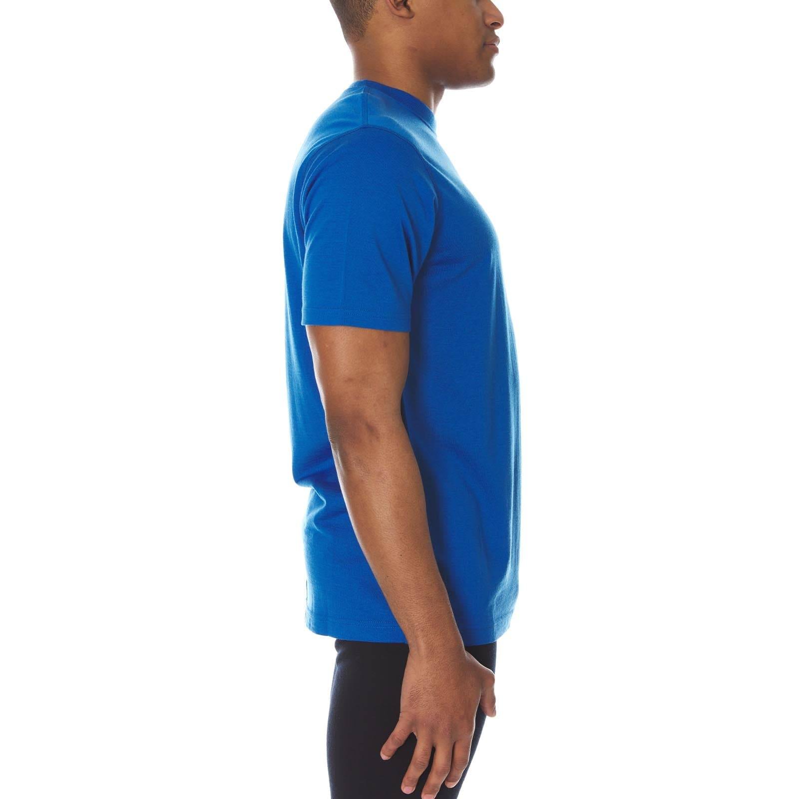 Lightweight - Algonquin Men's T-Shirt Crew 100% Merino Wool - My Men's Shop