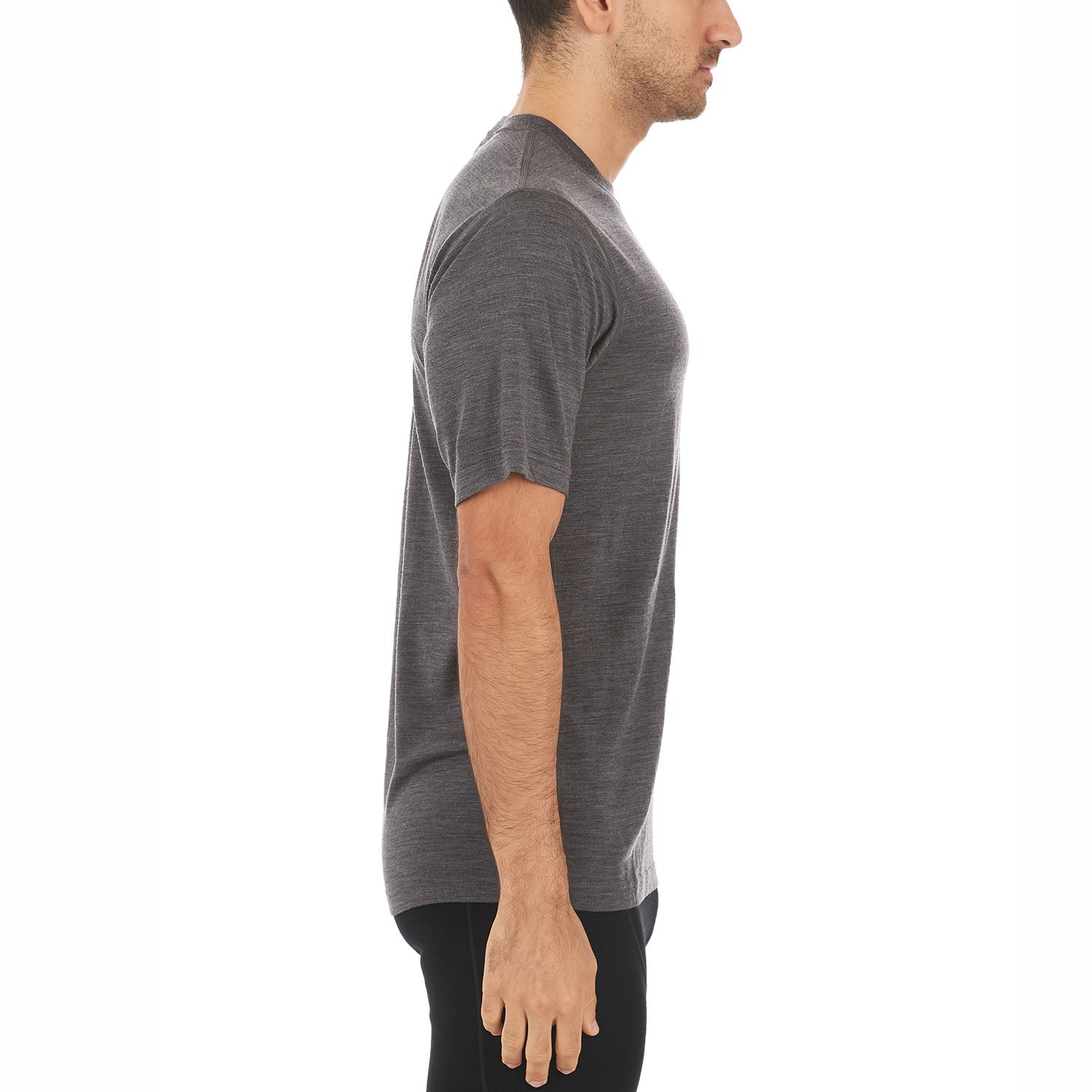 Lightweight - Algonquin Men's T-Shirt Crew 100% Merino Wool - My Men's Shop