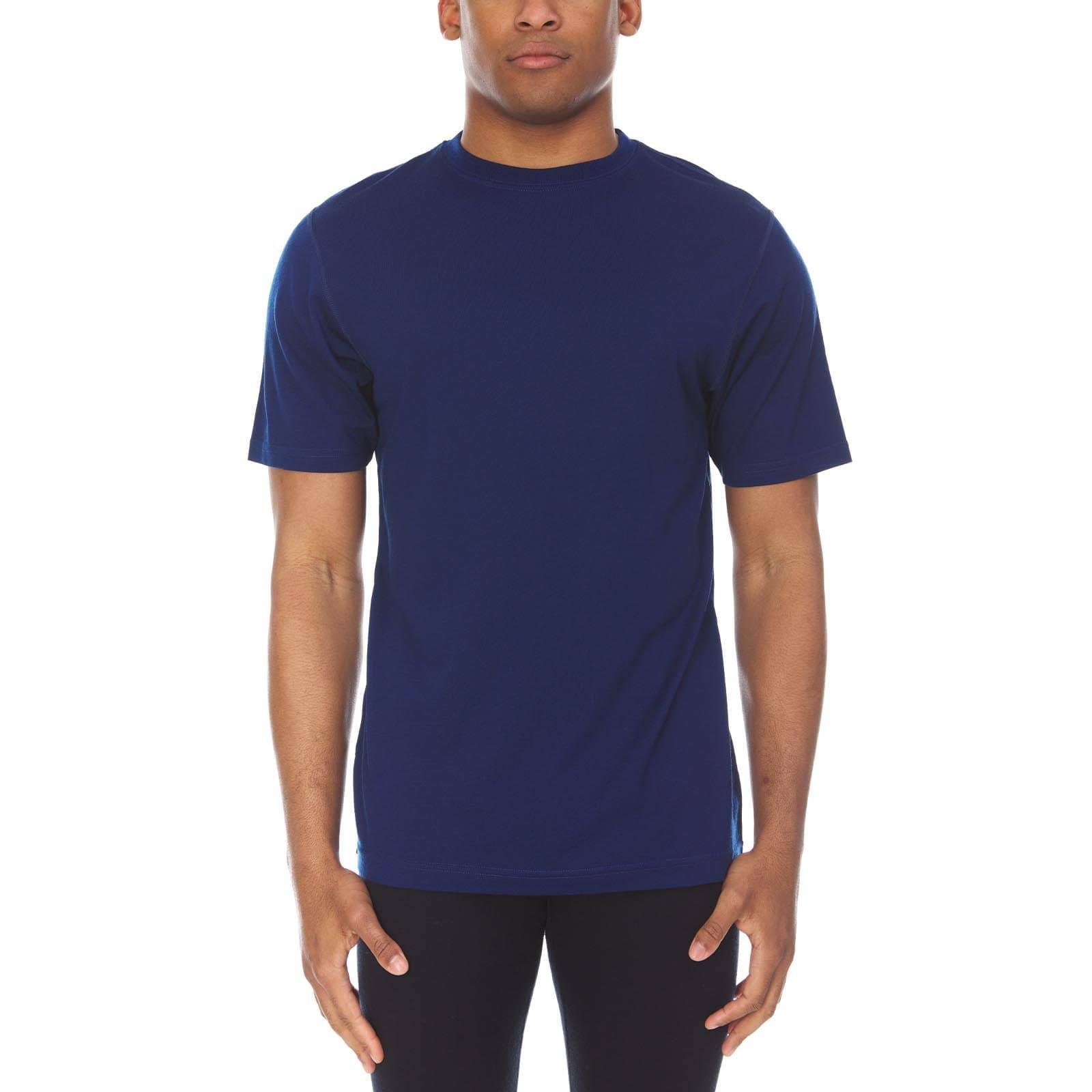 Lightweight - Algonquin Men's T-Shirt Crew 100% Merino Wool - My Men's Shop