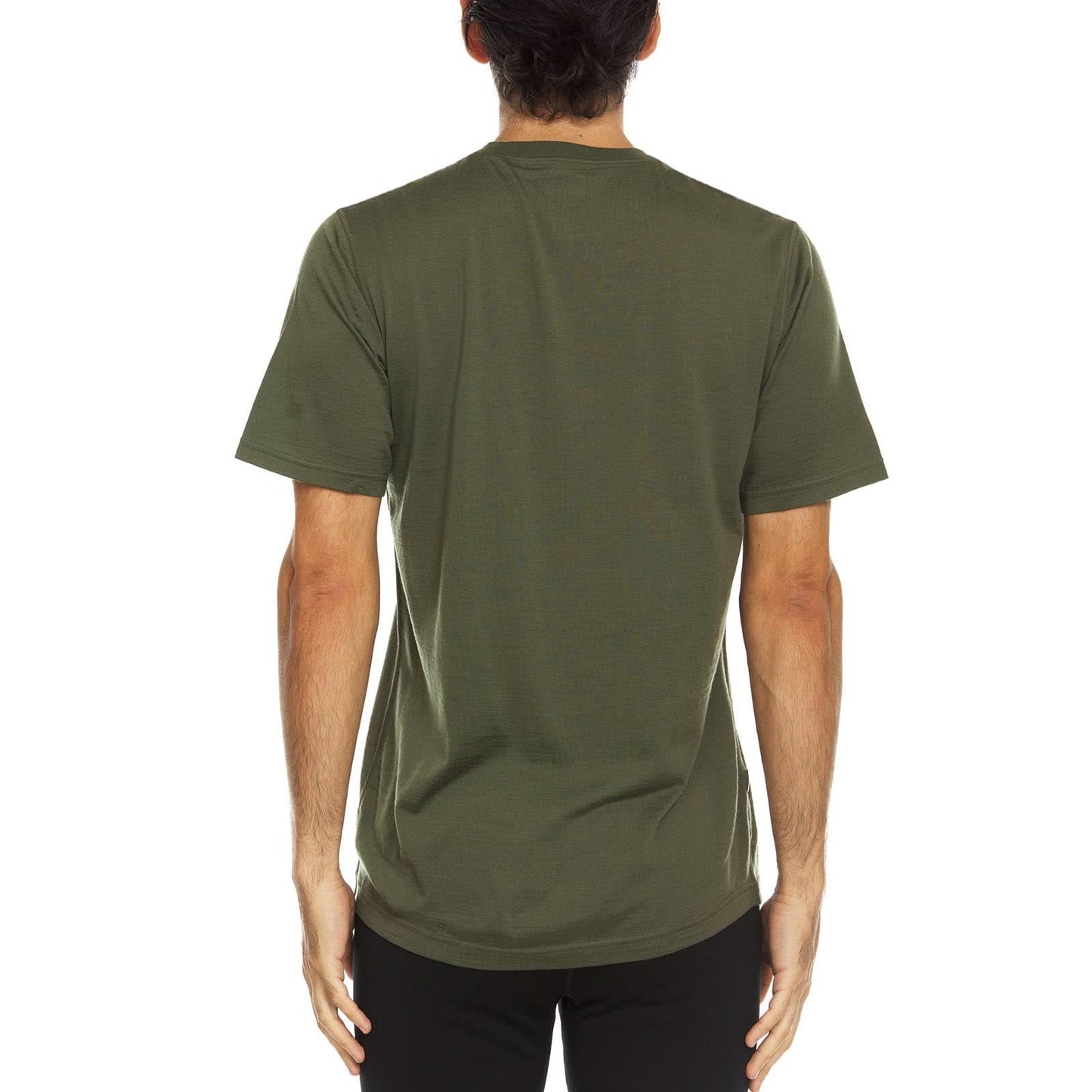 Camiseta Ligera de Lana para Hombre Cuello Redondo - 100% Lana Merino
