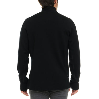 Sudadera de lana merino para hombre con cremallera de 1/4 - 100% Lana Merino