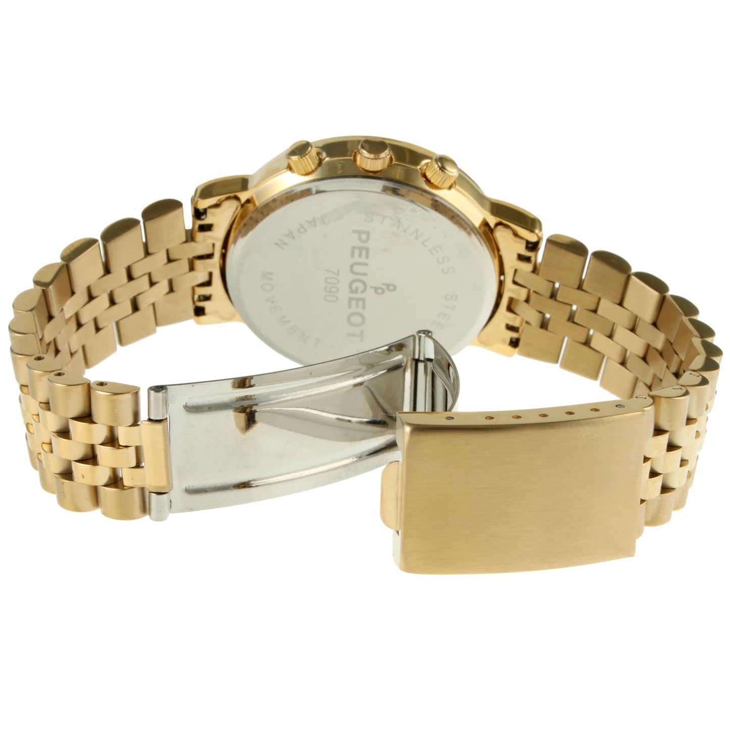 Vintage Multi-Function Bracelet Watch with Perpetual Calendar and Moon Phase