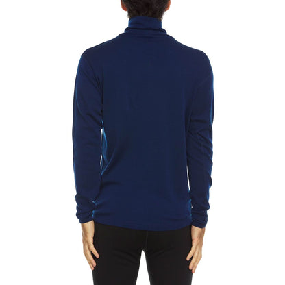 Cuello alto de lana de peso medio para hombre - 100 % lana merino