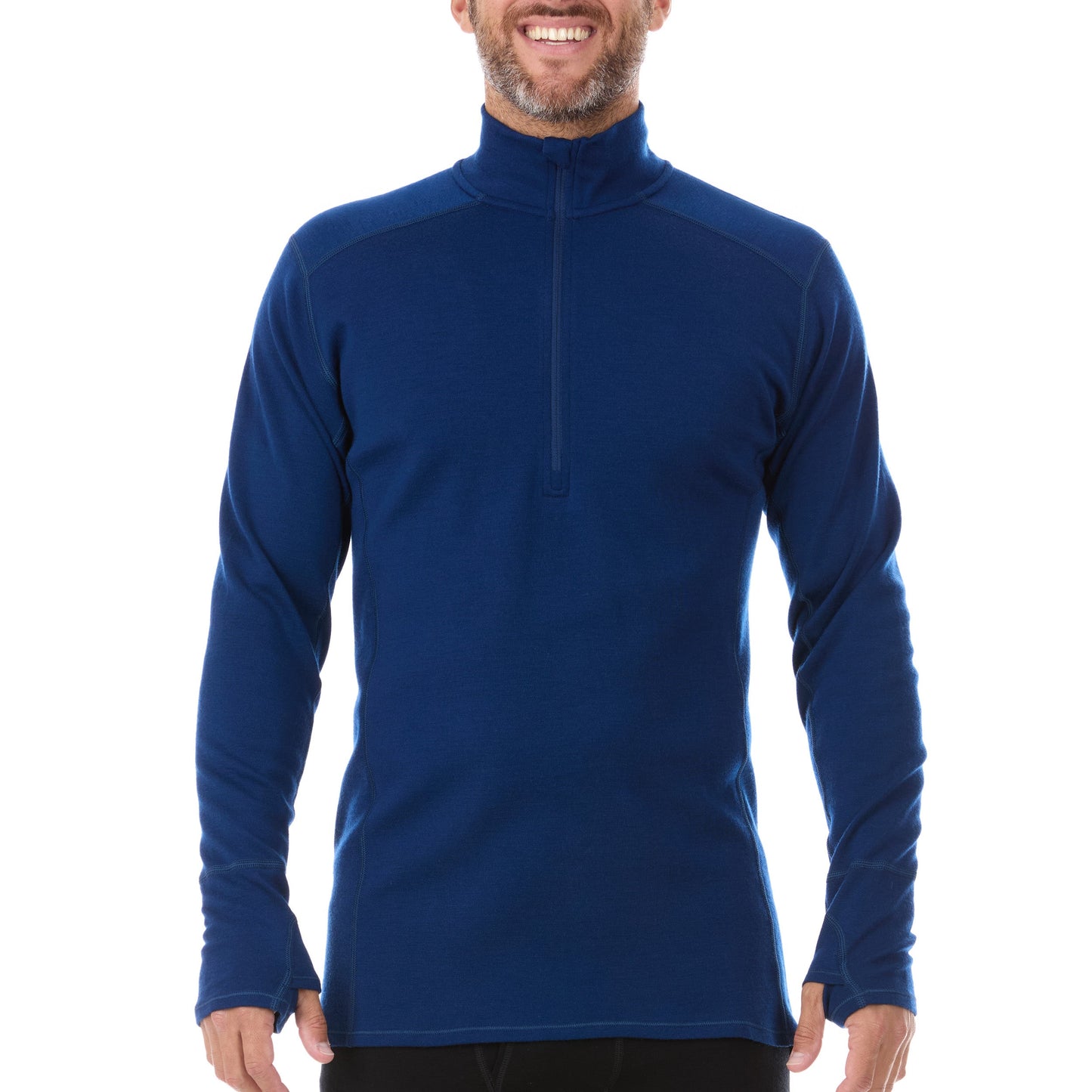 Midweight - Isolation Men's 1/4 Zip 100% Merino Wool - My Men's Shop